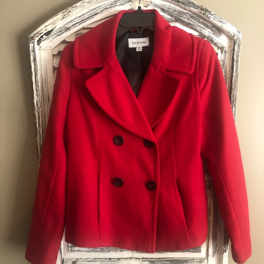 Red Peacoat